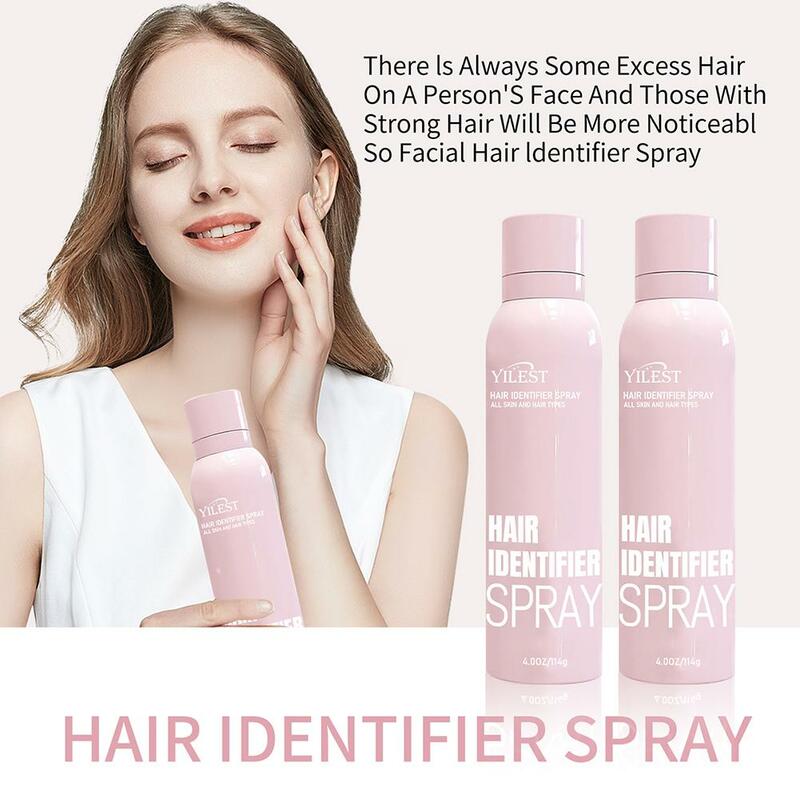 Spray inhibant l'identification des cheveux pour le rasage du visage, épilateur indolore, ati elles, jambes et bras des femmes
