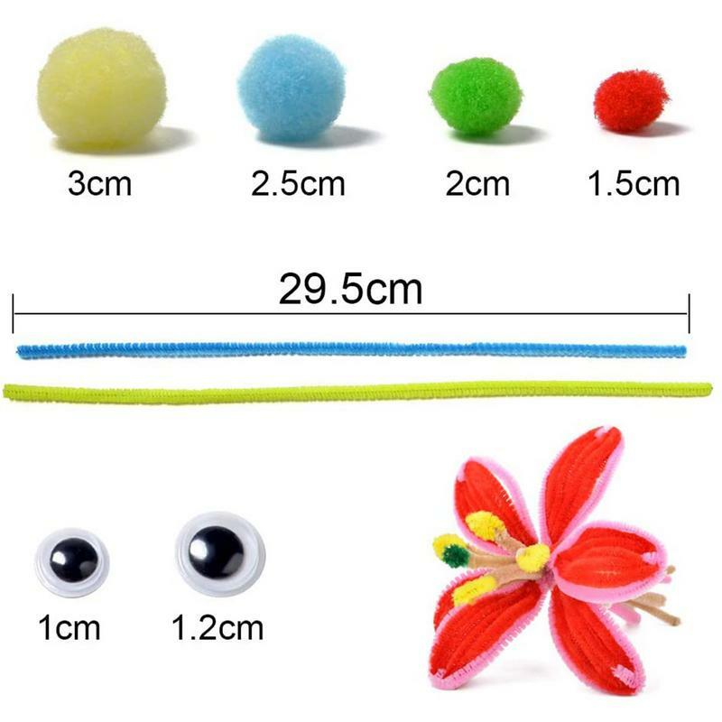 Felt Material Package Set Handmade Durable Art Craft Tools Kit For Making Toys Decoration Projects