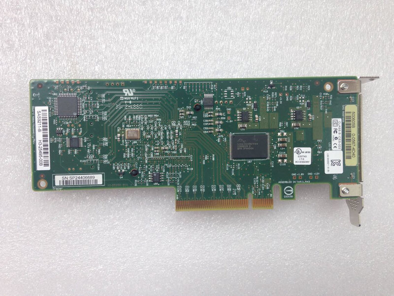 Dla LSI Logic karta kontrolera MegaRAID SAS 9211-8i 8 Port 6 Gb/s HBA karty