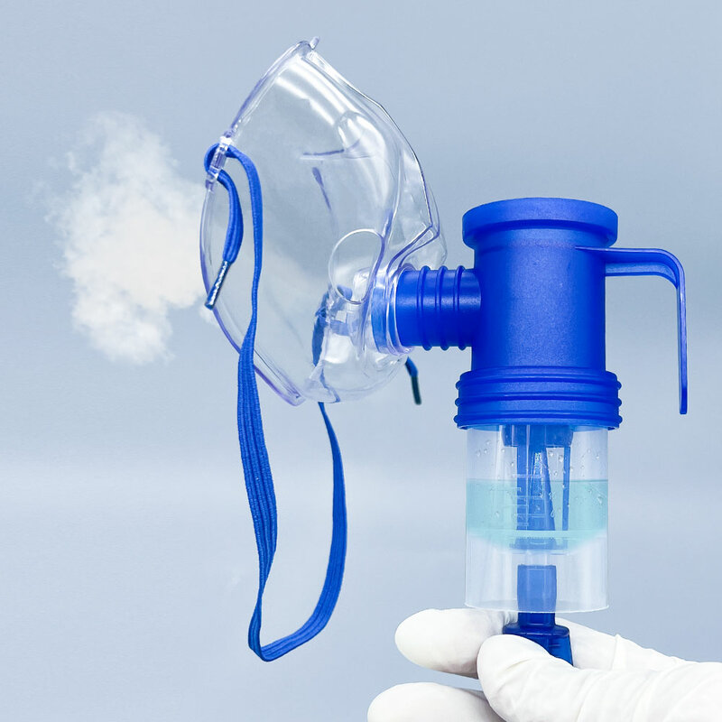 Accessori per nebulizzatore maschera per nebulizzatore usa e getta maschera per nebulizzatore per bambini set di tubi per nebulizzatore a tazza per nebulizzatore