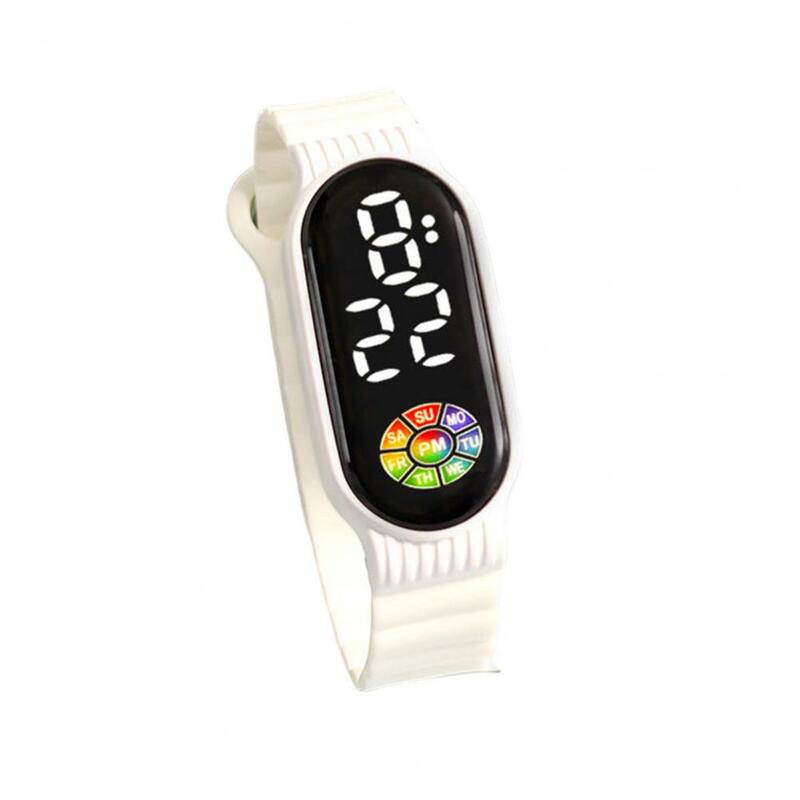 Orologio da polso digitale per studenti adolescenti creativi a lunga durata orologio portatile per bambini comodo da indossare accessorio quotidiano