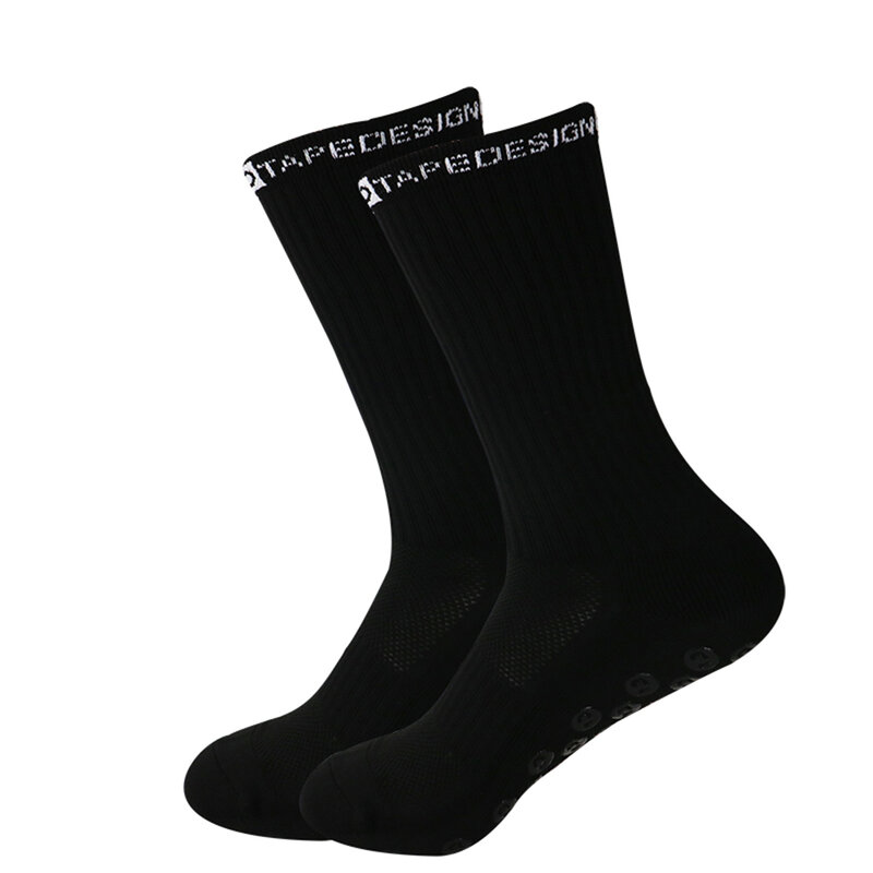 sports Sweat-wicking football socks non-slip football men's and women's sports socks circular friction film thickened towel sole