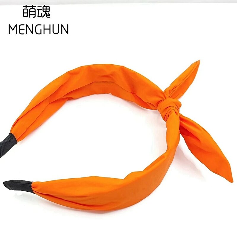 Lemon Irvine cosplay headband Orange Rabbit Ears Headband