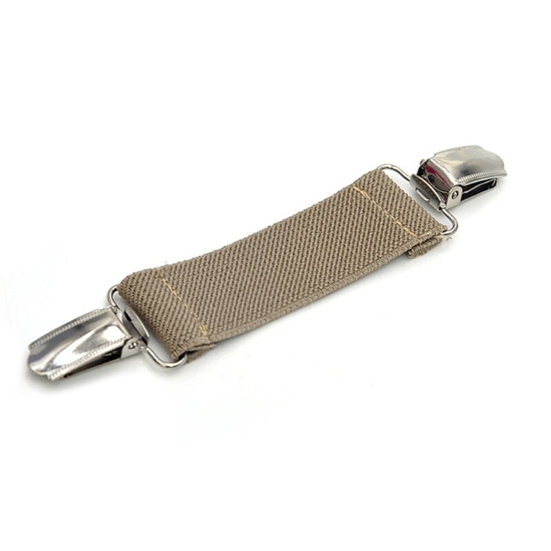 Clip para vestido ajuste moderno, clip elástico acero duradero, uso para fijar guantes y vestidos