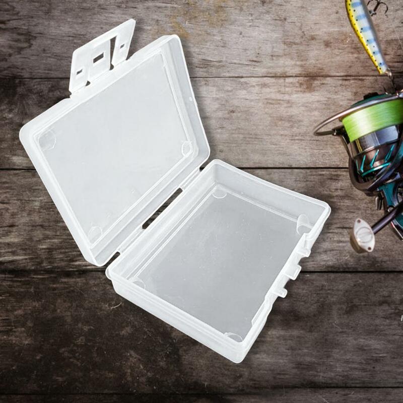 Scatole per attrezzatura da pesca scatola portaoggetti rettangolare per attrezzi accessori multiuso scatola portaoggetti per amo da pesca grande