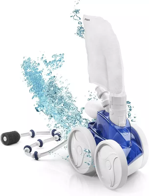 Polaris Vac-Sweep 360 detergente per piscina interrata a pressione, alimentato a triplo getto con un sacchetto di detriti a camera singola