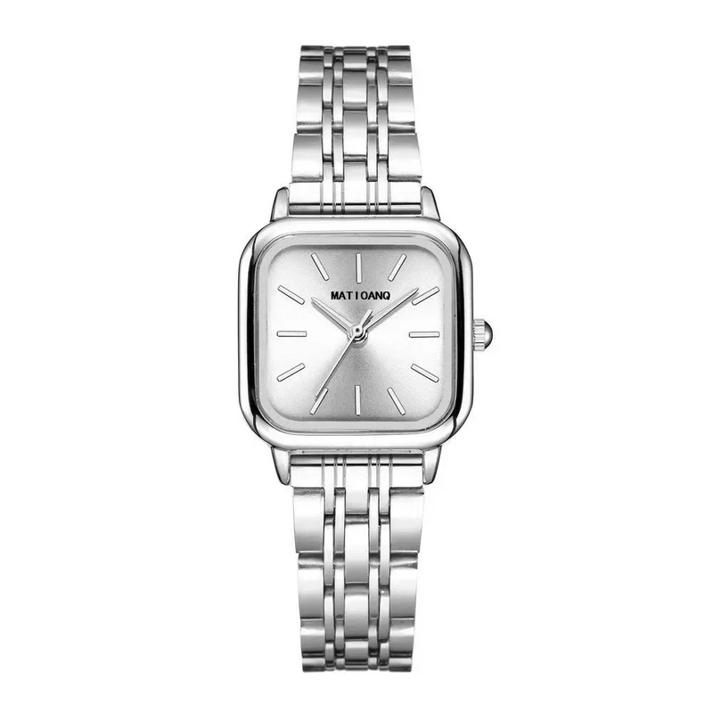 Reloj de pulsera de cuarzo con correa de acero para mujer, reloj de lujo de marca superior, a la moda, hermoso regalo, envío gratis
