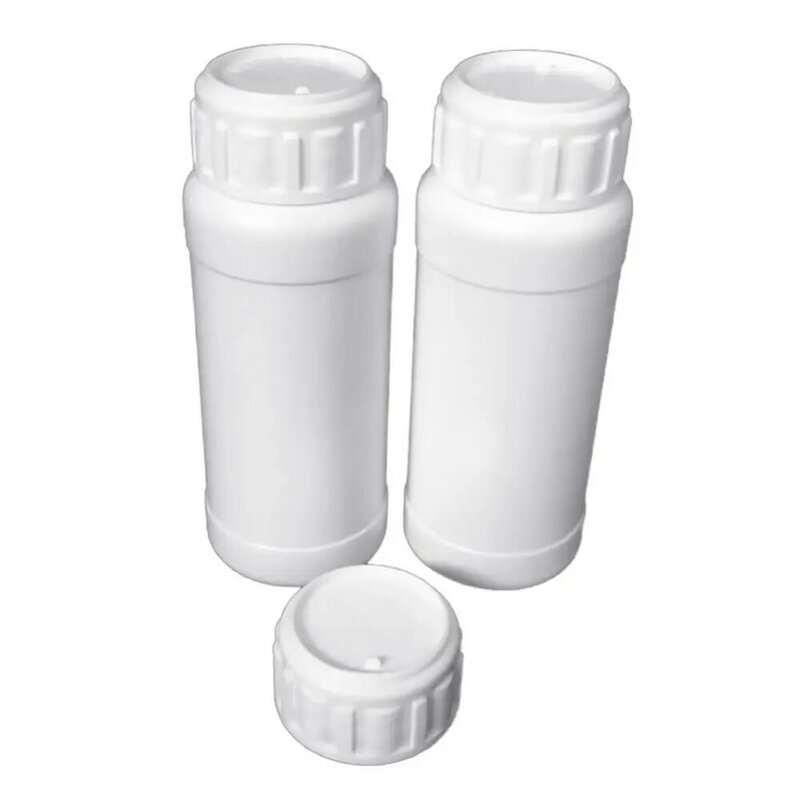 100ml Cylinder Laboratory Plastic Empty Chemical Storage Bottle Liquid Container