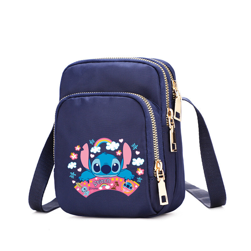 Borsa a tracolla da donna Disney Lilo & Stitch Cartoon 2024 Summer Fashion nuova borsa a tracolla da donna alla moda borse multifunzione carine