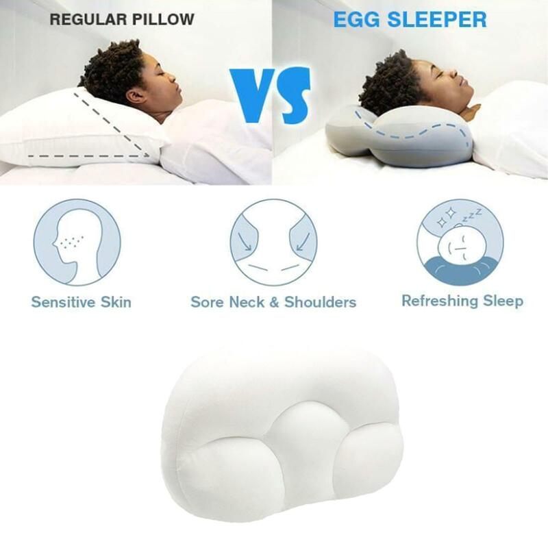 Breathable Egg Shaped Beauty Salon Pillow - Portable and Soft