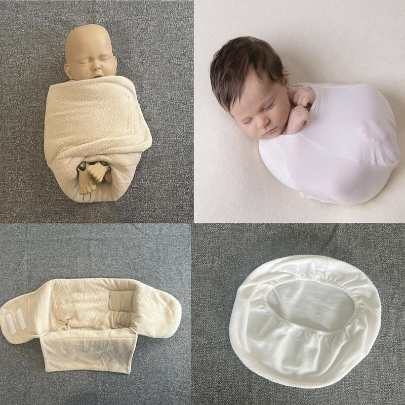 ห่อทารกแรกเกิดอุปกรณ์ประกอบฉากการถ่ายภาพห่อตัวภาพเด็กทารกถุงวางตัวการถ่ายภาพเด้กทารกผ้าห่ม