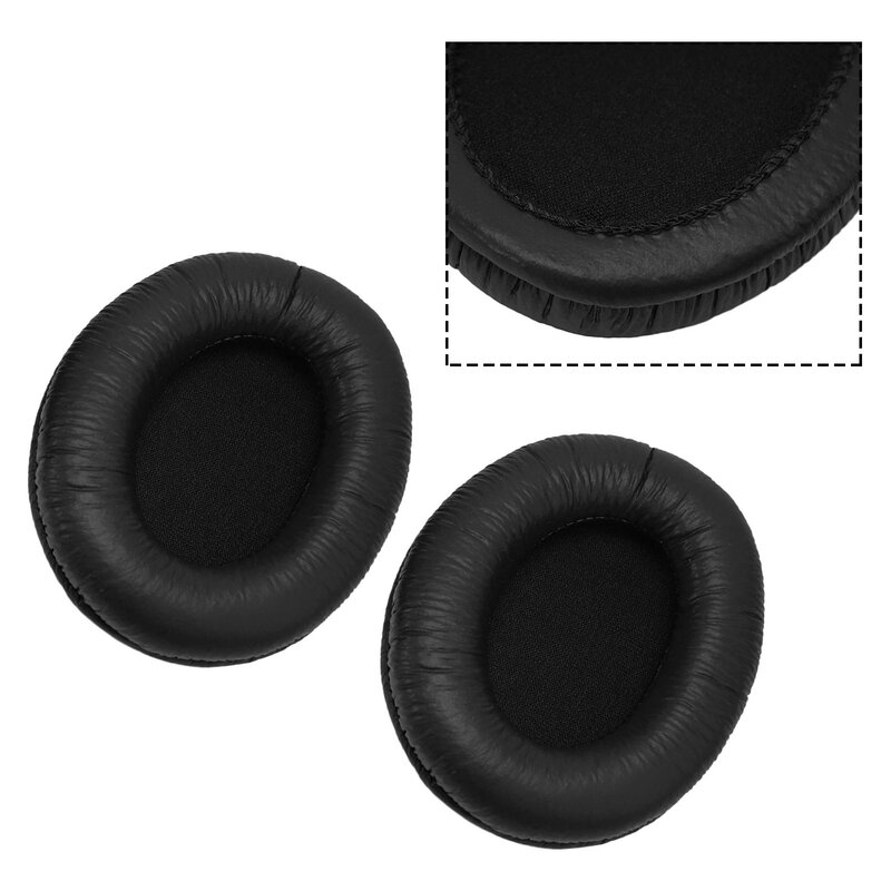 Ear Pads Ear Cushions Accessories Black Earpad Flexible Foam Cushion Head Cushion Headphone For Sennheiser HD202