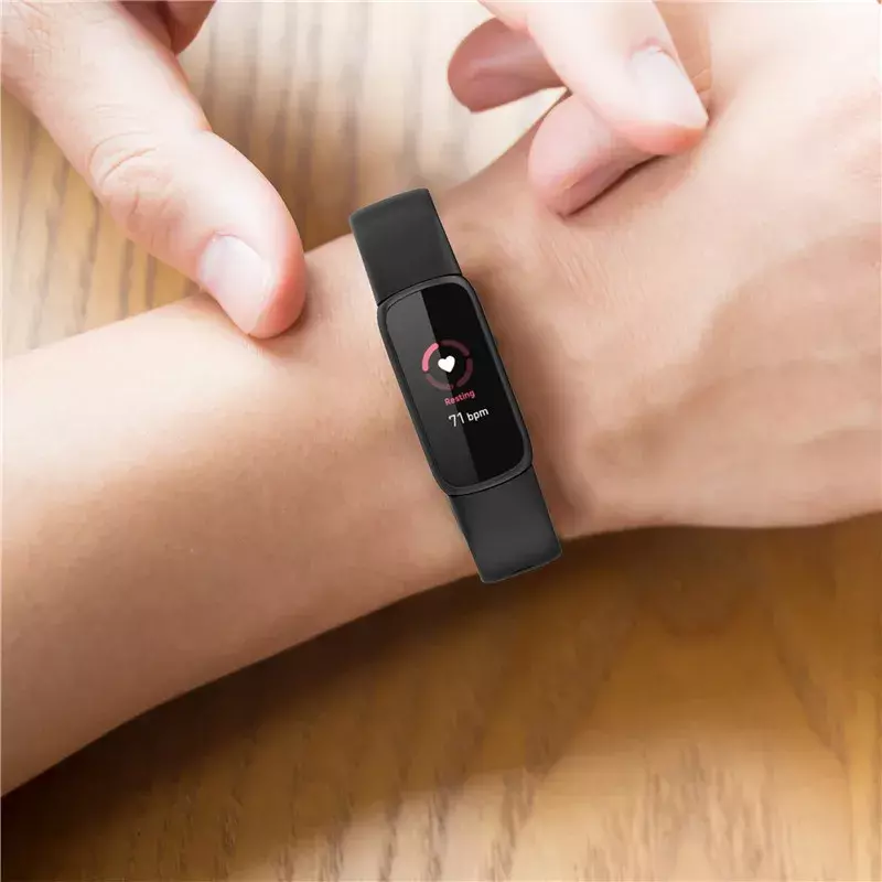 Silicone Strap para Fitbit Luxe, Soft Sports Watch Wrist Band, Pulseira de substituição, Pulseira