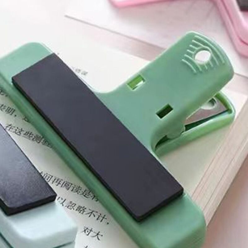 Kunststoff Magnet binder Clip multifunktion ale mehrfarbige Journal Briefpapier Veranstalter Ticket Ordner Quittung Papier klemme Geschenk