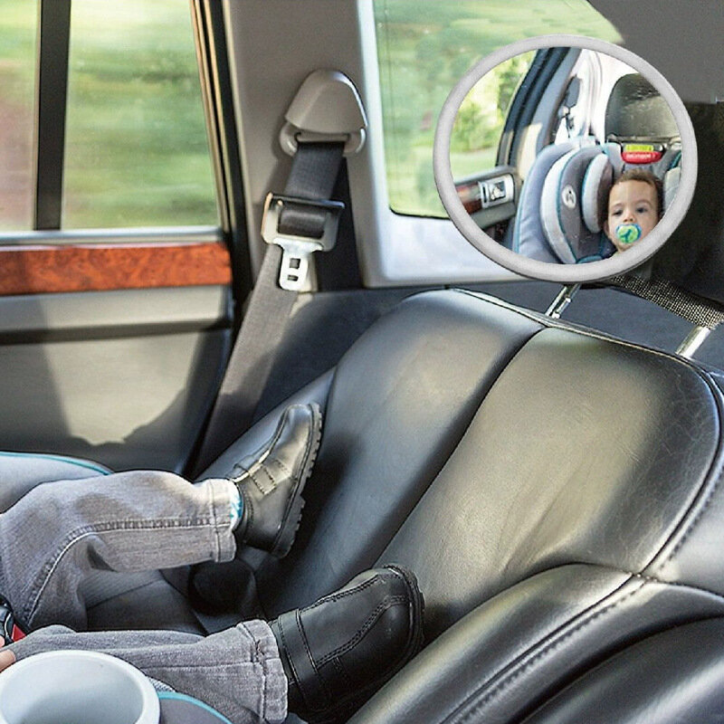مرآة الرؤية الخلفية سيارة مرآة الرؤية الخلفية للأطفال مربع مرآة مقعد السلامة قابل للتعديل مرآة الرؤية الخلفية سيارة الداخلية حبيبي الطفل
