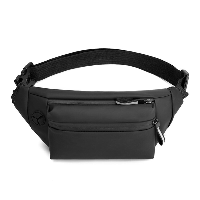 Men Fanny Pack Teenager Outdoor Sports Running Cycling Waist Bag Pack Male Fashion Shoulder Belt Bag Travel Phone Pouch Bags