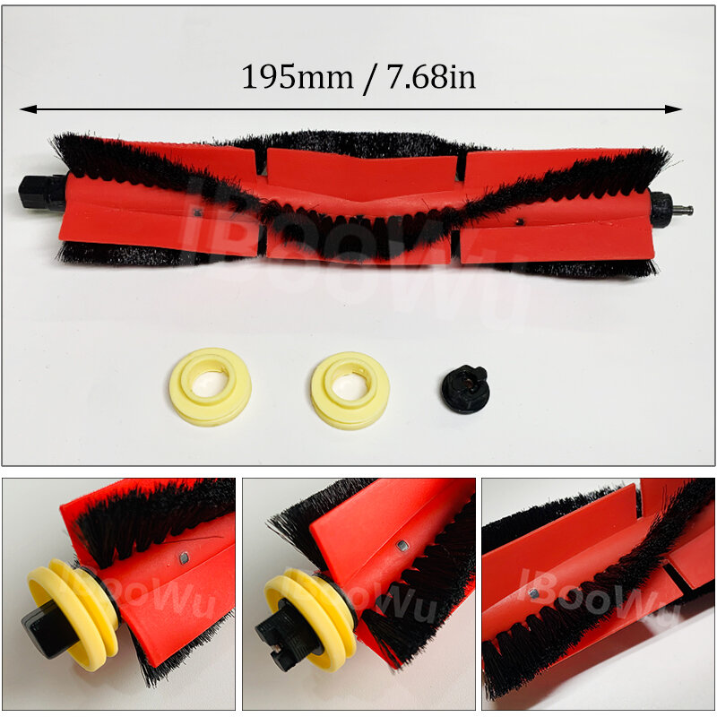 for Xiaomi Robot 1S SDJQR01RR Brush Mops Hepa Filters for Roborock S5 Max S50 S502 S55 S6 S6 Pure E4 Vacuum Cleaner Accessories