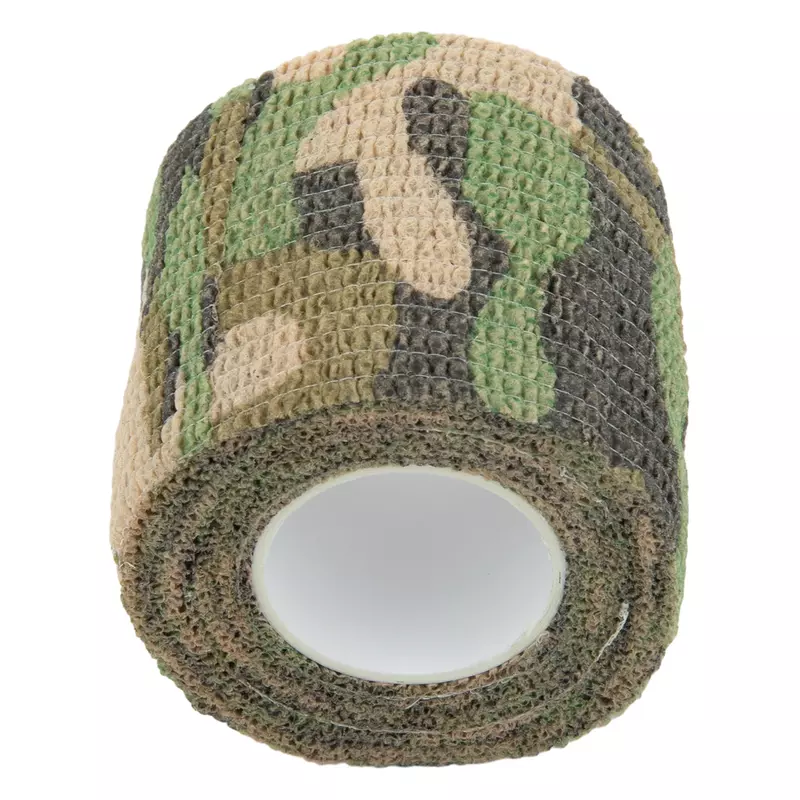 Camo Pattern Tape Camouflage Invisible Accessories Reusable Self Cling Camo Fabric Tape Wrap Outdoor Equipment Hidden 5x450cm