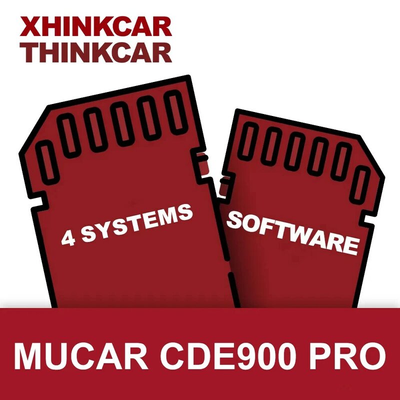 Обновление программного обеспечения MUCAR CDE900 PRO 28 функций сброса и ECM ABS SRS TCM T-CODE