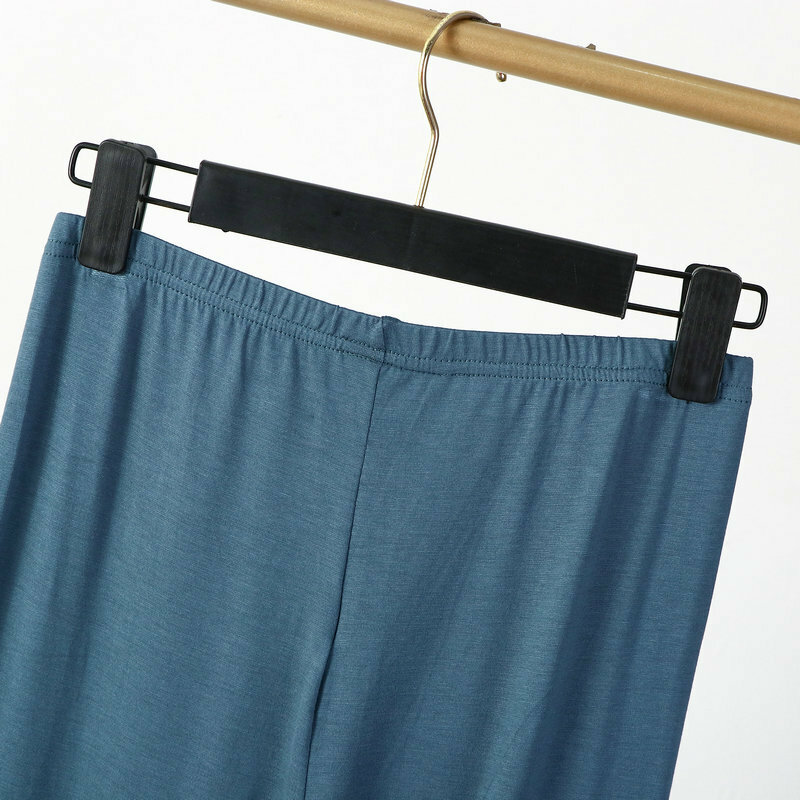 XL to 8XL summer Modal leggings calf Length High waist Large size Stretch Casual Slimming Basic short Pants sleep pants