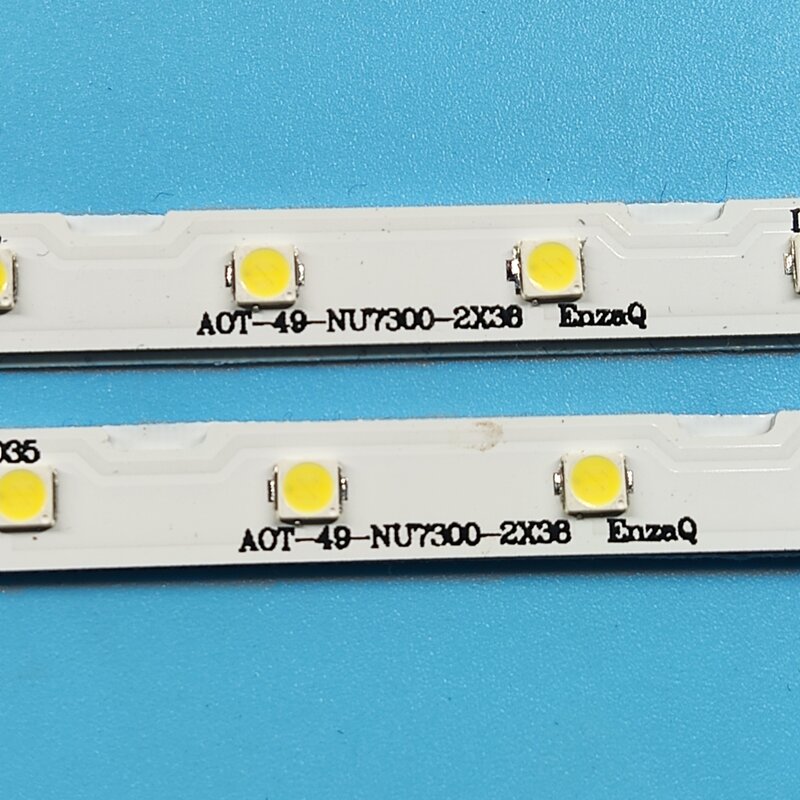 LED-Streifen (2) für TV ue49n5500au ue49nu8075 ue49nu7100 ue49nu7100u ue49nu7170u ue49nu7305k ue49nu7305 ue49nu7172 ue49nu7172u