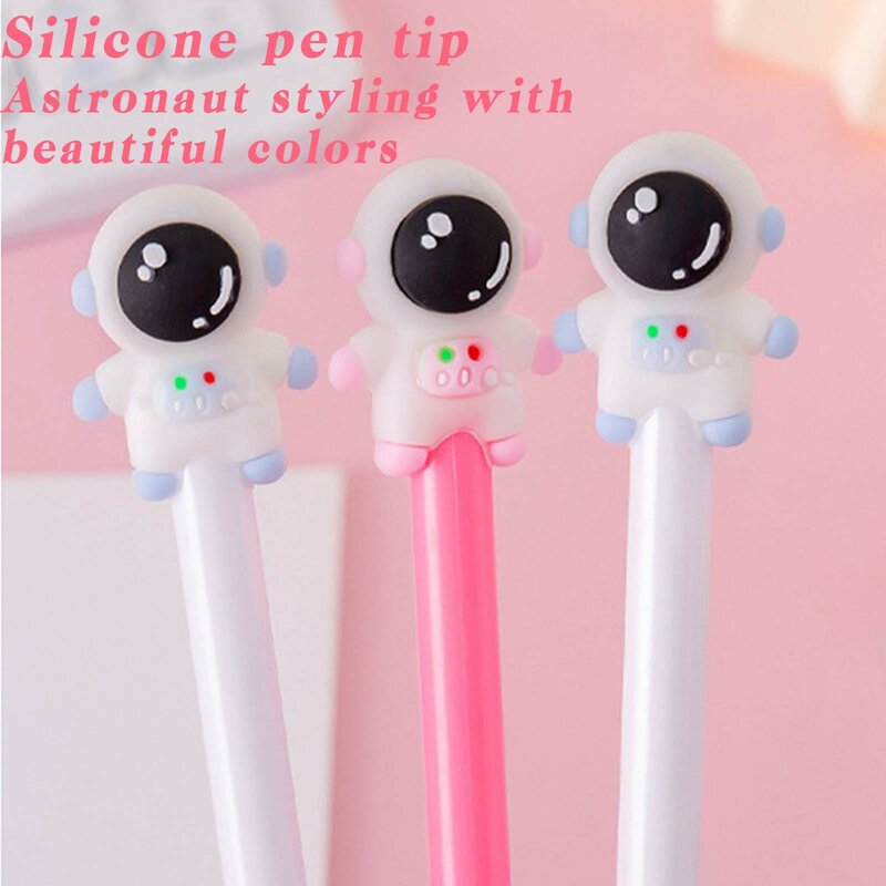 Cartoon Spaceman Pen Personalized Smoothing Ink Pen Birthday Gift