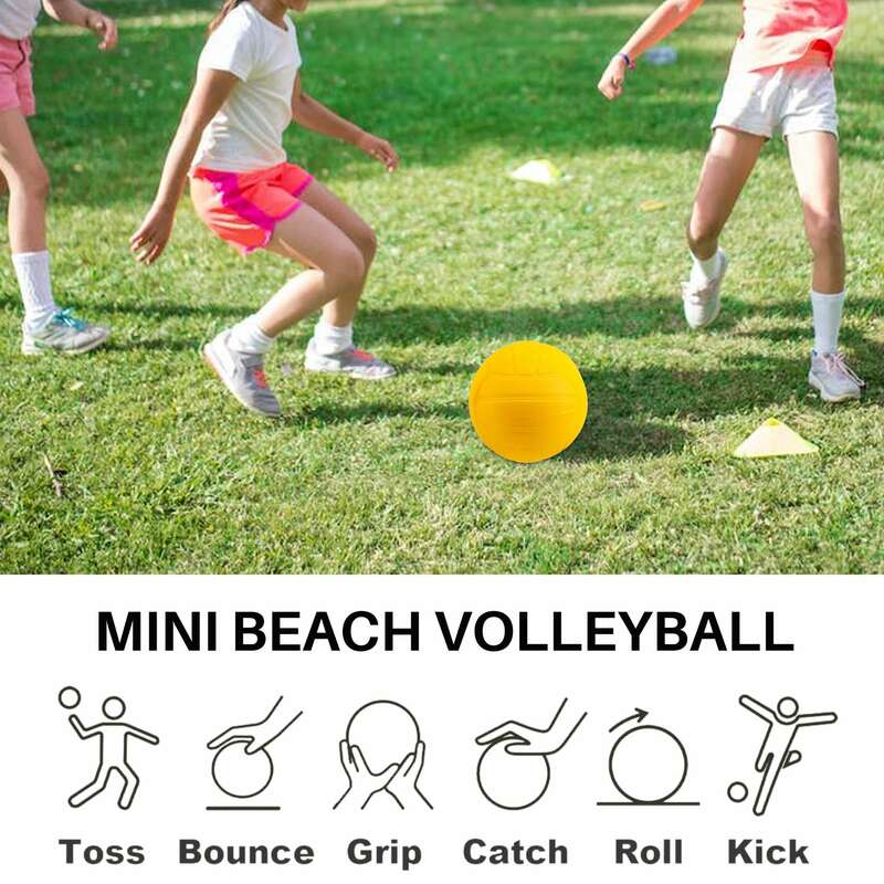 Viminston-pelota de juego Roundnet reemplazable, pelotas de competición, Mini voleibol, paquete de 3 con bomba
