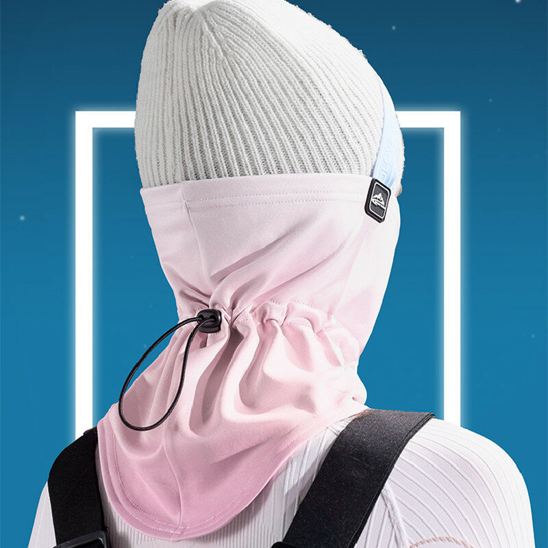 Winter Skiing Fleece Neck Warmer Scarf Face Mask Full Face Balaclava Headgear Warmer Windproof snowboard Wear protector Unisex