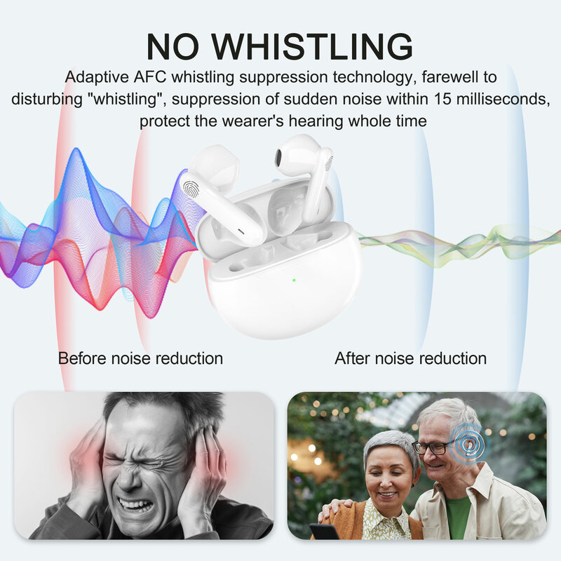 Ting DJ Digital Hearing Aid Noise Reduction Earplug-free Hearing Amplifier EN-D13