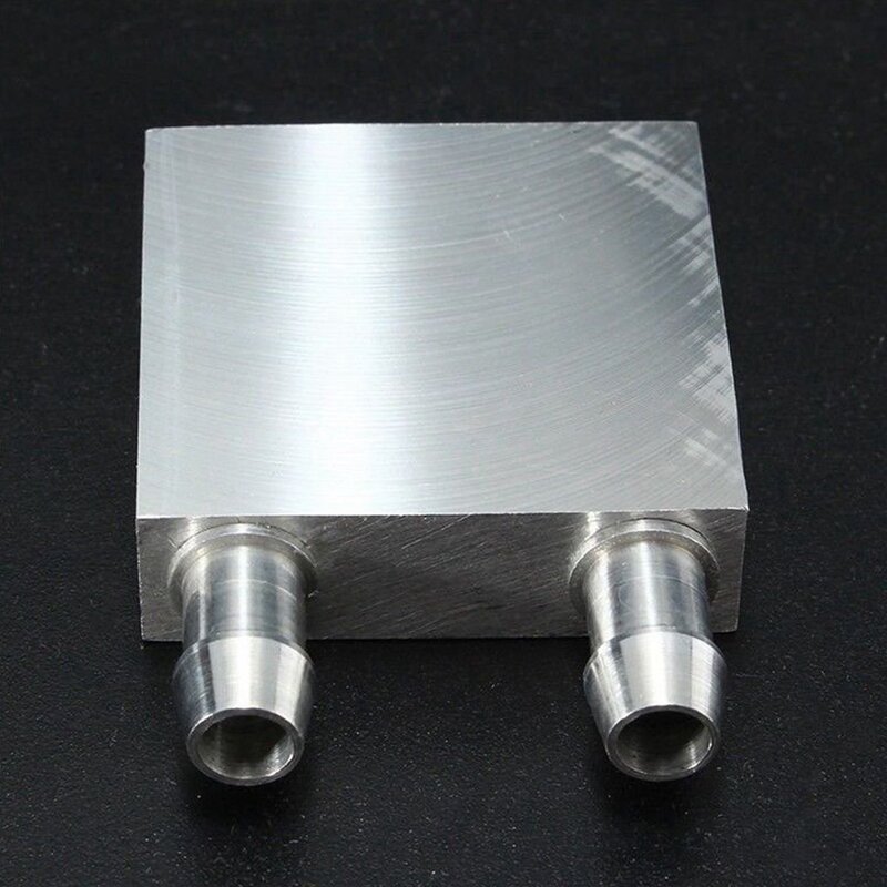 Aluminium Waterkoelblok 40X40X12Mm Koeler Voor Computer Cpu Radiator