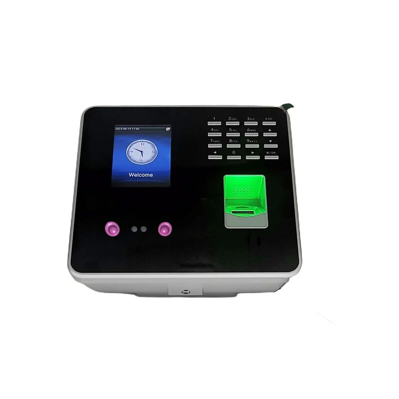 Tcp/Ip Face Time Attendance System Smart Office Facial Recognition Clock Employee Recorder