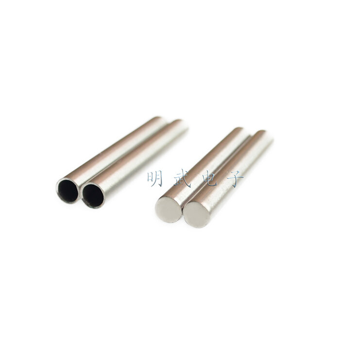 Sensor de temperatura com aço inoxidável, tubo cego manga protetora, PT100, DS18B20, 6x50