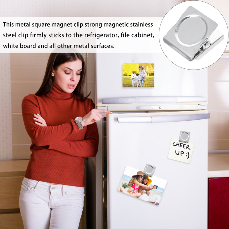 Сверхмощный холодильник, маленький холодильник для комнат, декоративный маленький холодильник для Roomic, держатель для заметок для белой доски