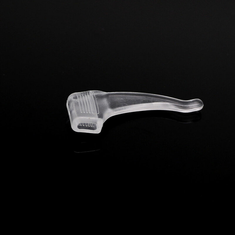 Clip de oreja de silicona antideslizante, accesorio seguro para gafas