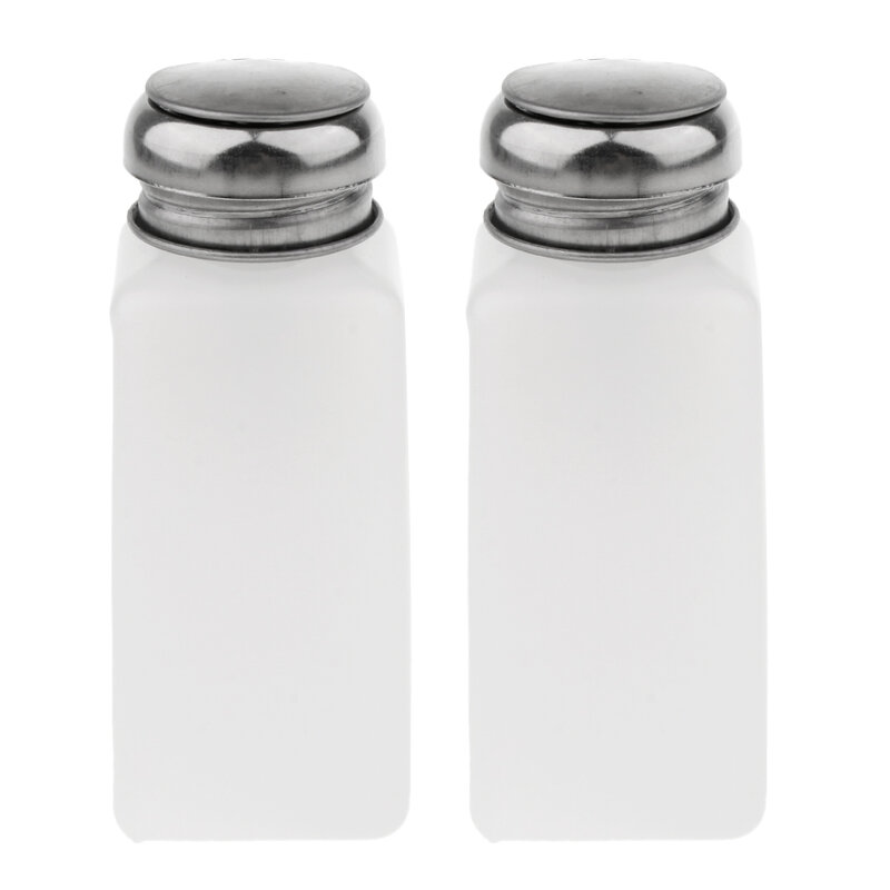 2 Nagellack entferner Pumpsp ender für leere Flaschen behälter