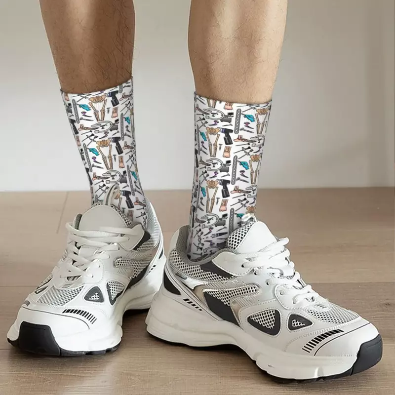 Ortopedia, calzini di trauma Harajuku calze Super morbide calze lunghe per tutte le stagioni accessori per regali da donna da uomo