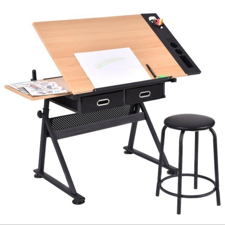 Горячая Распродажа многофункциональная станция художественных художников, уникальный регулируемый стол для рисования A1, чертежный стол