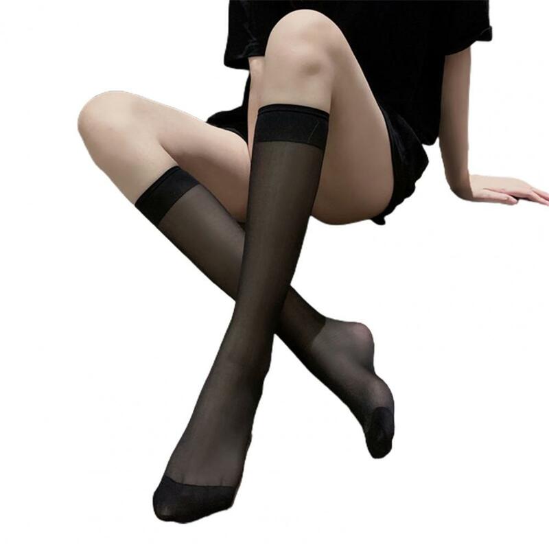 1 Pair Knee Thigh  Durable Quick Dry Ladies Stockings  Lightweight Stockings