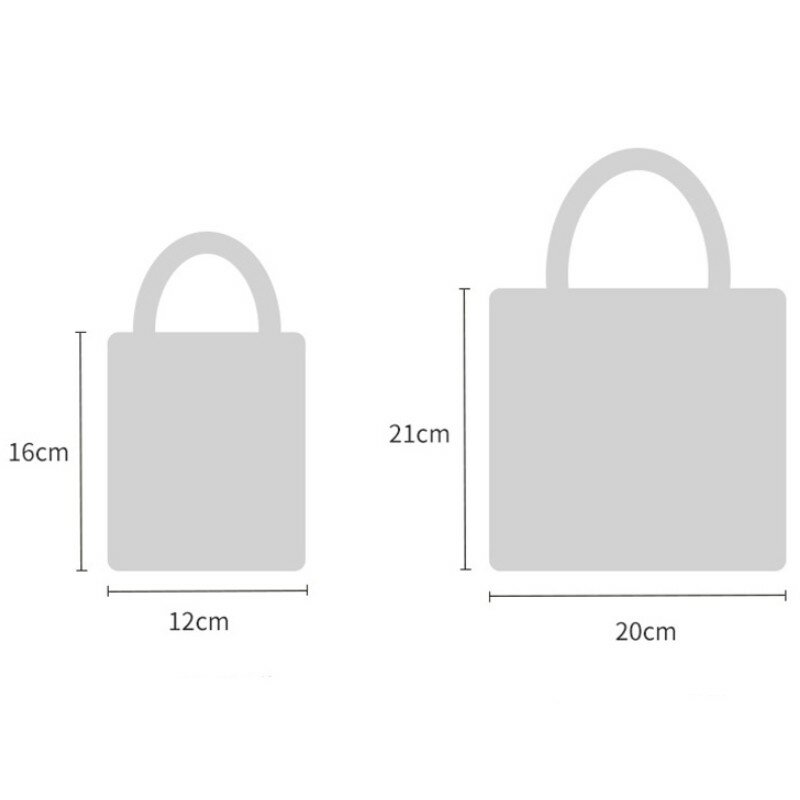 Mini borsa per cellulare a tracolla lavorata a maglia borsa a tracolla quadrata per studenti versatili coreani borsa piccola per le donne 2024