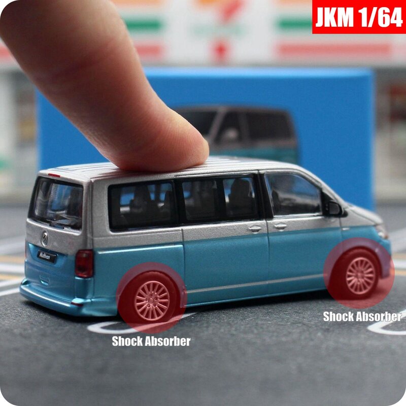 1:64 Volkswagen T6 Multivan MPV Van Miniature Model 1/64 Free Wheels Toy Car Vehicle Diecast Alloy Collection Gift For Boys Kid