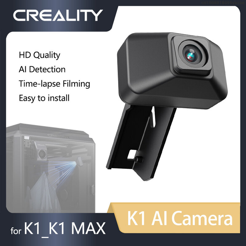 CREALITY-Cámara de Ia K1, calidad HD, detección de IA, lapso de tiempo de filmación, fácil de instalar, accesorios para impresora 3D K1 _ K1 MAX, nueva actualización