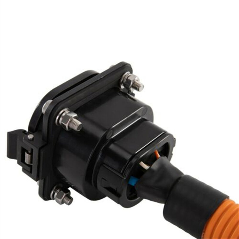 Kendaraan listrik mobil tipe 2 soket IEC 62196-2 480V 22KW outlet 32a 3 fase 1 fase EVSE pengisi daya mobil soket konektor dengan kabel