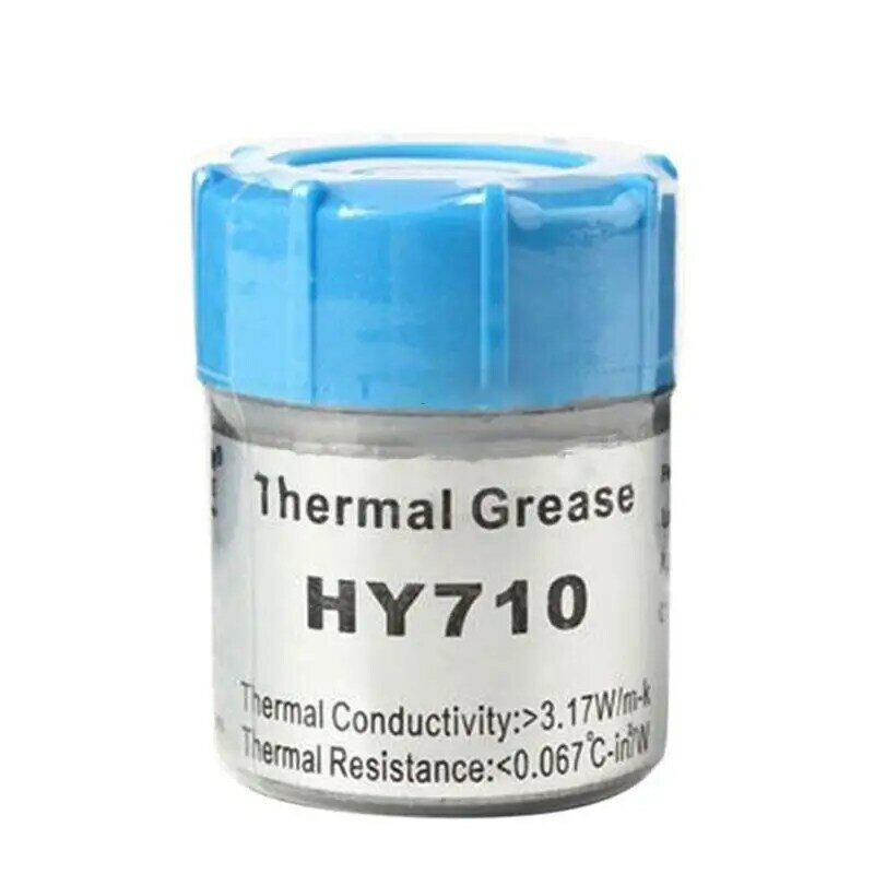 10G 20G Perak Thermal Grease Senyawa Pasta Chipset Pendinginan untuk CPU GPU HY710