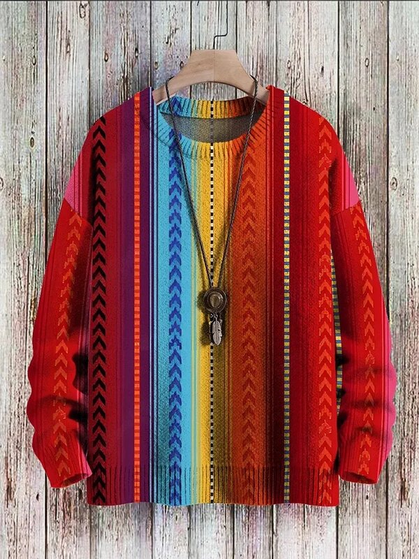 PLstar Cosmos-suéter con estampado 3D para hombre y mujer, Jersey cálido y feo de estilo retro, de calle, informal, unisex, F-10 de invierno