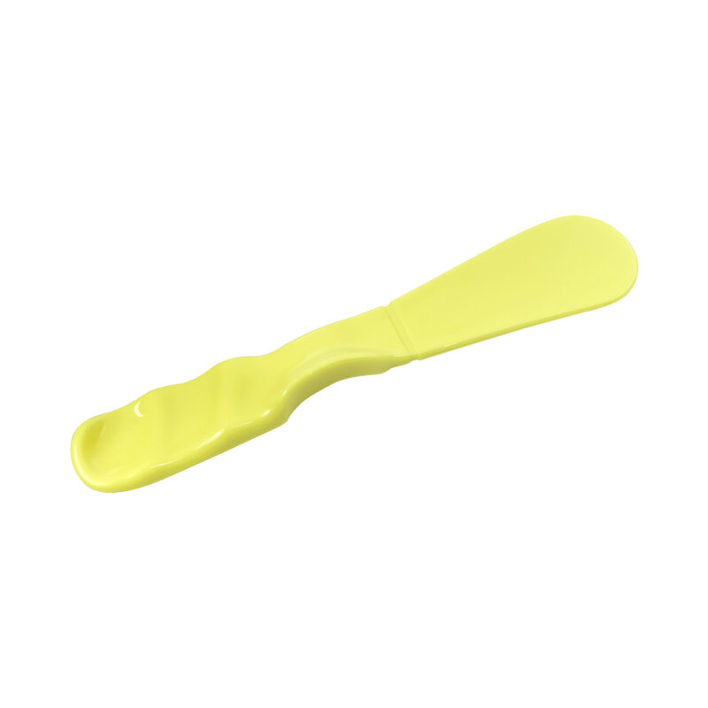 Plástico descartável mistura espátula, assorted pó faca molde, ferramenta laboratório dental, 3 cores disponíveis