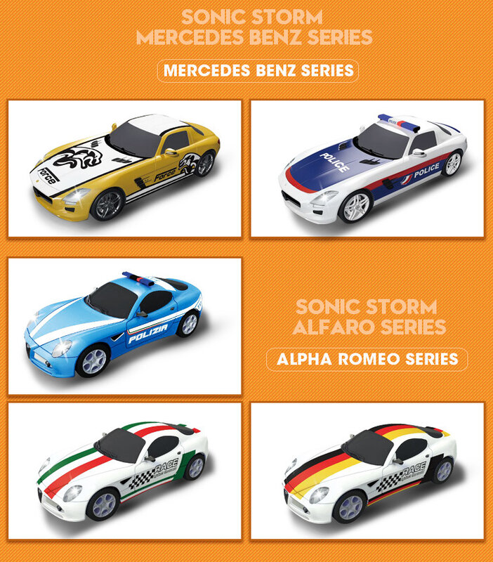 Agm Sonic di seconda generazione serie Mr accessori Dtr pista autorizzata Racing telecomando pista auto giocattolo per bambini