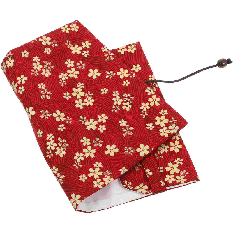 Capa de tecido de pano para A5, capa do livro ajustável, protetor decorativo do livro, conta da mão, decoração do livro didático