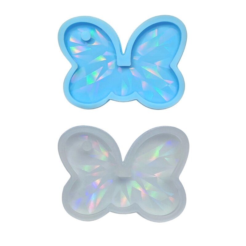 Resin Molds Silicone,Butterfly-Resin-Mold,Resin Pendant Mold for Resin Casting Keychain Unique Earrings Mold