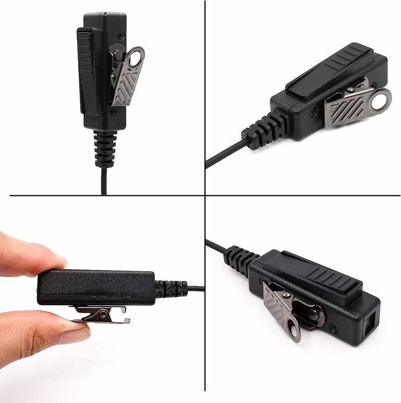 Auricular con micrófono PTT, auricular compatible con Motorola SL3500e, SL7550e, SL7580e, SL7590e, TLK100, SL1K, SL1M, SL500, PMLN7189A