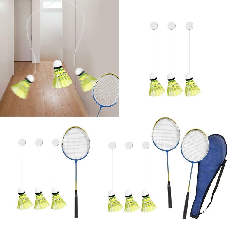 Badminton dalam ruangan, latihan bulutangkis latihan diri untuk permainan rumah